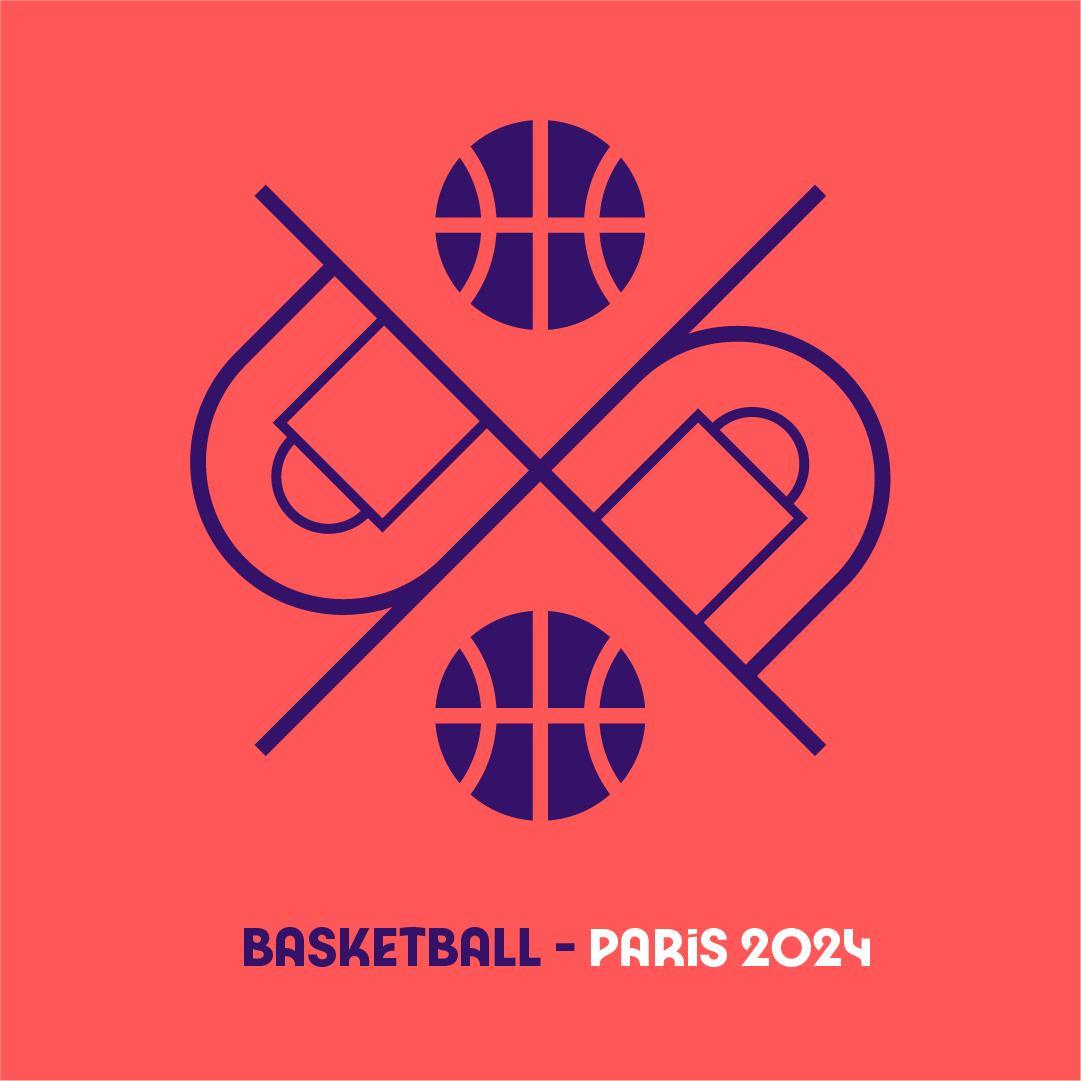 Pictogramme basket Paris 2024